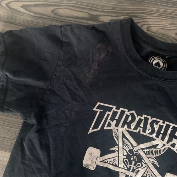 SOLD Black Thrasher Tee 🖤 - Picture 4 of 4